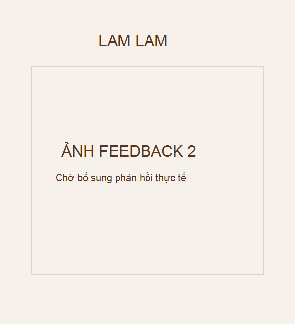 Ảnh chờ bổ sung phản hồi thực tế LAMLAM 2
