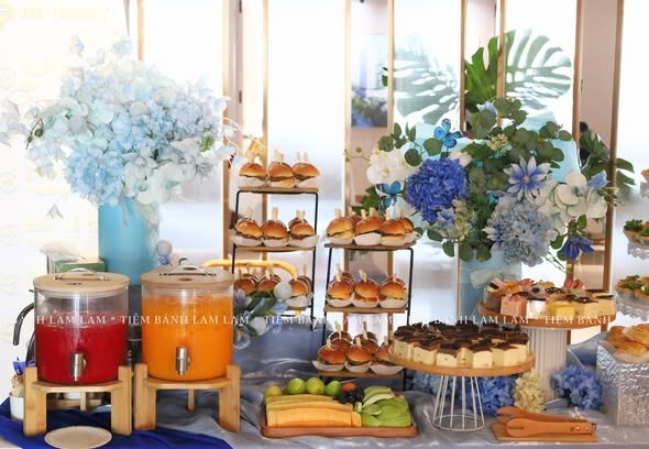 Tiệc teabreak sự kiện IQI Vietnam ở Saigon Marina IFC