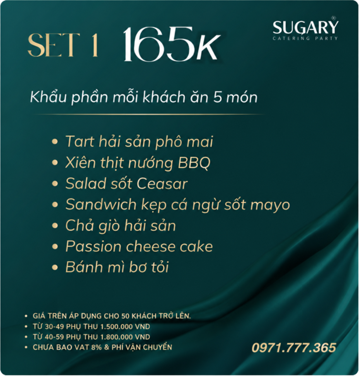 Menu Finger Food – Canafe – Set 1 165K